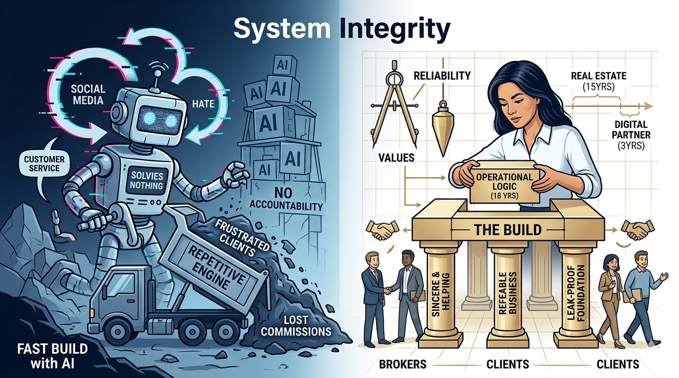 The $0 Architect vs. The $10,000 Sinkhole: The Human Integrity of Your System
