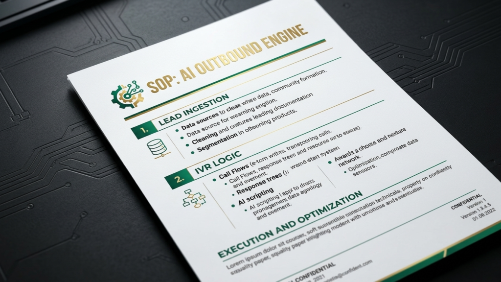 The Operational SOP — Turning Tech into a Process