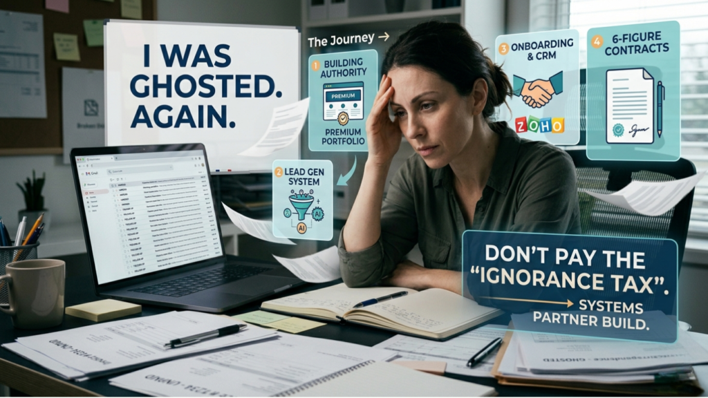 I Thought Ghosting Was Only for Dating...Until It Happened to Me: Why Your Website is Your Business Shield. Join me Virtual.