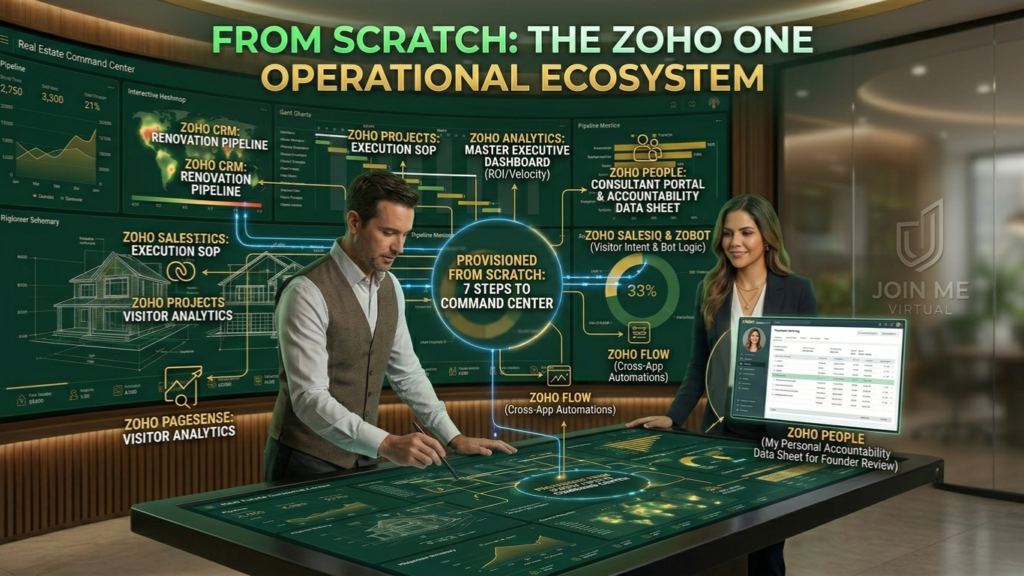 I Built a "PropTech Command Center" from Scratch | Zoho- Join Me Virtual