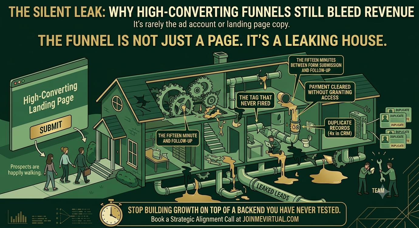 The Silent Leak: Why High-Converting Funnels Still Bleed Revenue