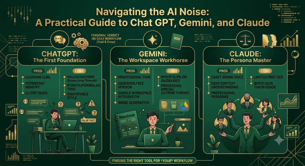 Navigating the AI Noise: A Practical Guide to Chat GPT, Gemini, and Claude- Join Me Virtual